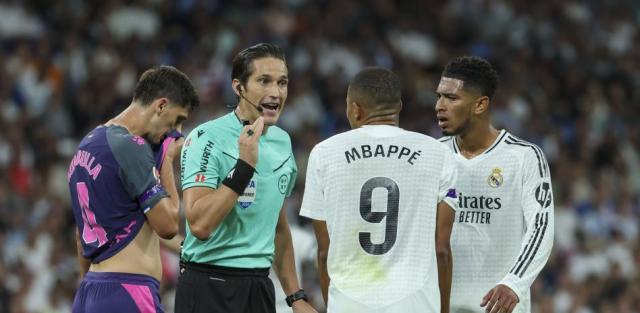 AG百家乐官网-西甲裁判战争有来有回，罚下贝林主裁被曝黑料