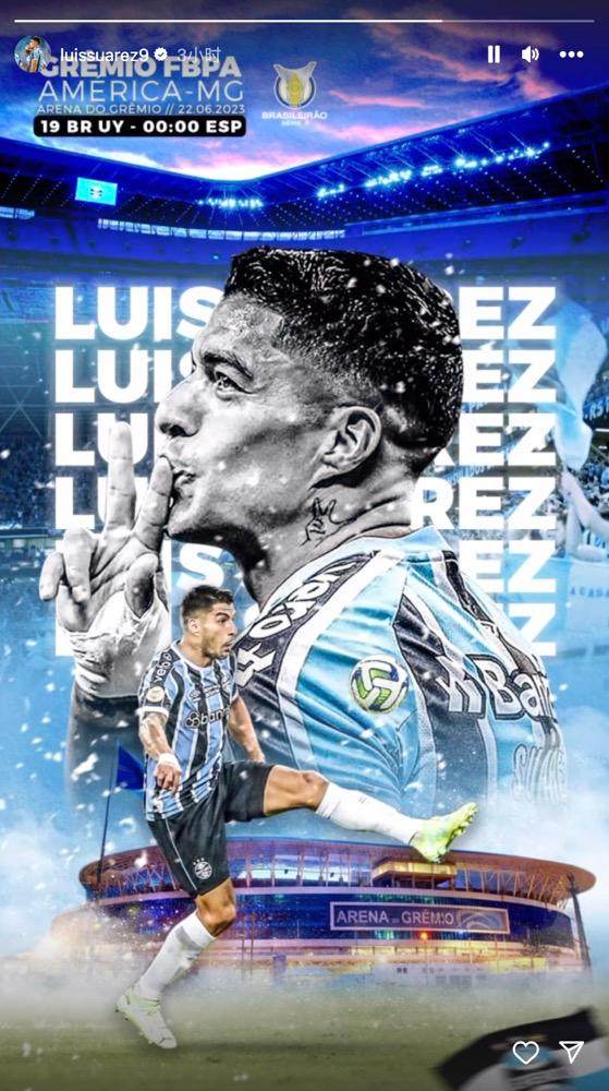 AG百家乐-格雷米奥主席：苏亚雷斯膝伤很严重，可能要装假肢